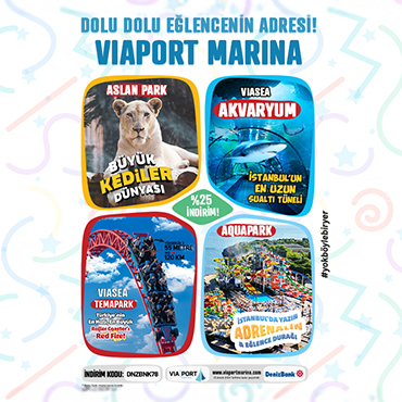 Viaport Marina’da %25 İndirim!